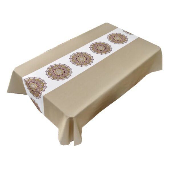 Nappe de Table imperméable imprimée Datura, moderne, bohème, décoration de mariage, rectangulaire