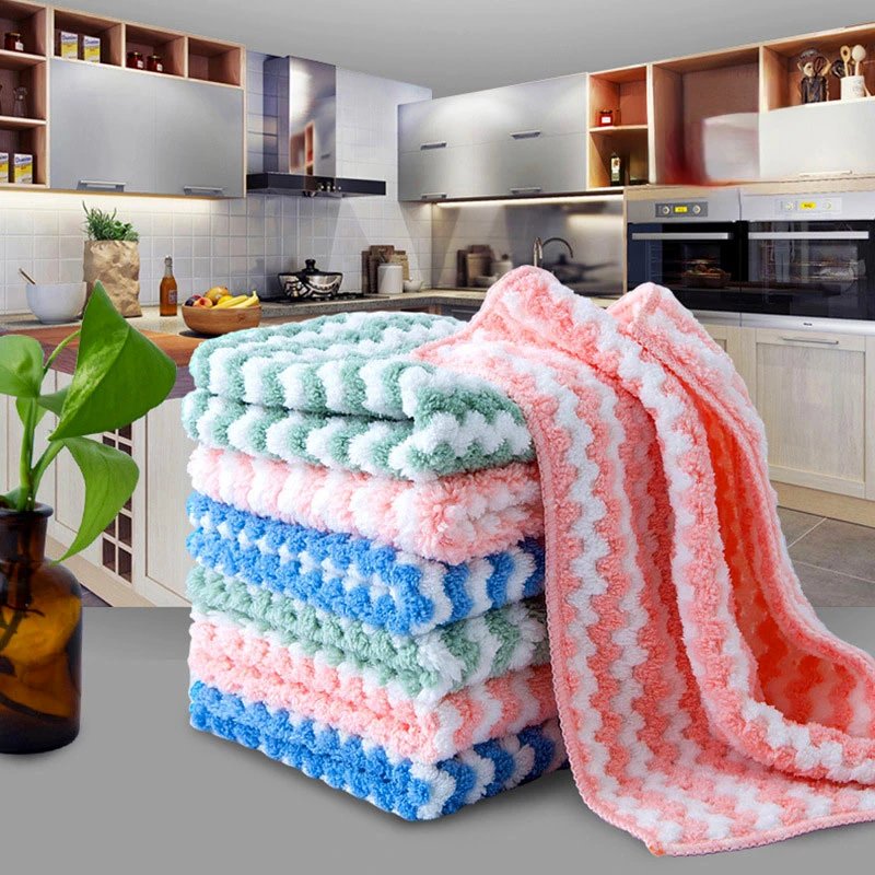 Chiffon de Cuisine en Molleton de Corail – 25x25cm
