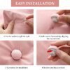 4/8/12/16PCS Drap de Lit – Attaches Housse de Couette Anti-dérapant