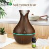 Humidificateur d’air Ultrason Portable USB – Diffuseur d’Huiles Essentielles