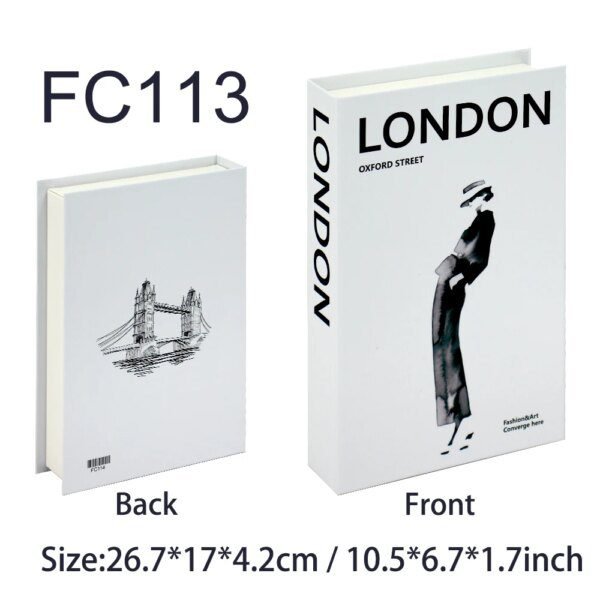 Faux Livre de Luxe pour Décoration