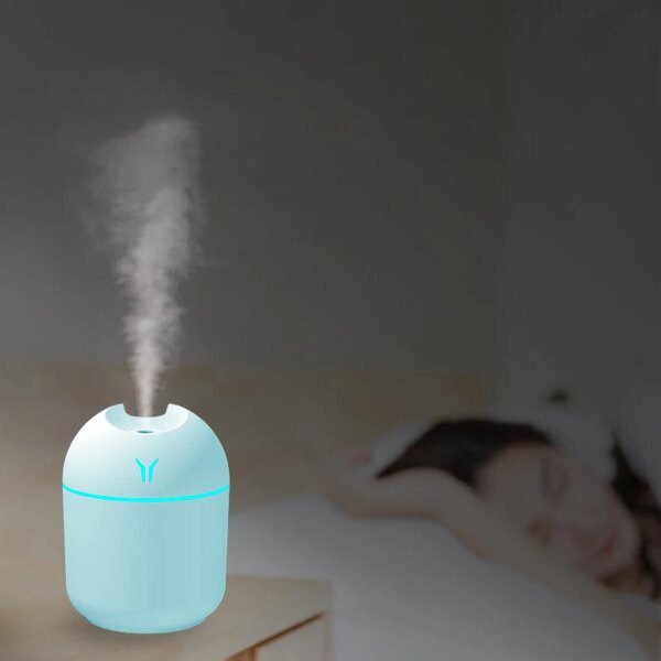 Humidificateur d’air portable USB pour voiture & maison – Brume ultrasonique