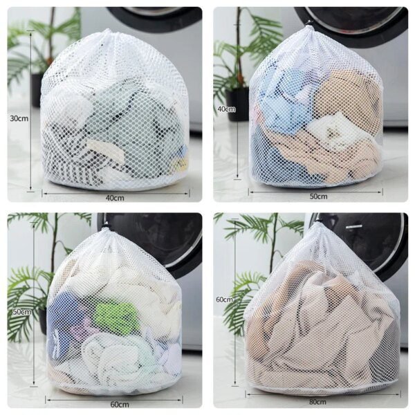 sac à linge sale de grande capacité, filet de rangement pour Machine à laver