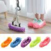 Pantoufle Anti-Poussière en Microfibre Chenille – Couvre-Chaussures Nettoyant