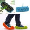 Pantoufle Anti-Poussière en Microfibre Chenille – Couvre-Chaussures Nettoyant