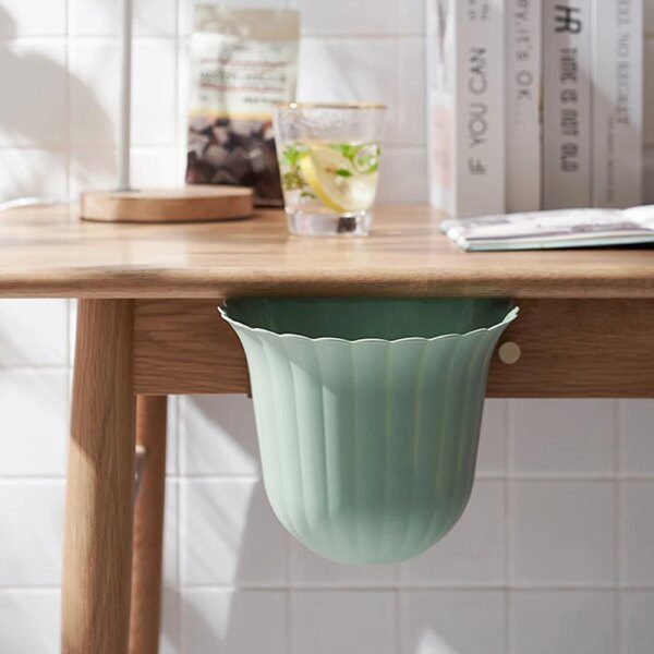 Poubelle Suspendue pour Porte d'Armoire – Corbeille Fleur JS22