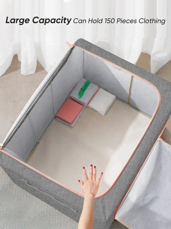 Boîte de Rangement Pliable pour Vêtement, Armoire de Classement pour Jouets