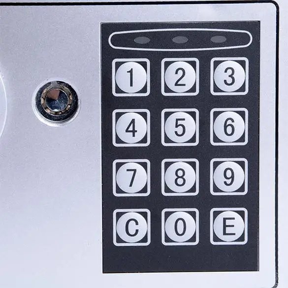 Coffre fort mural numérique, coffre-fort électronique ignifuge pour l'argent