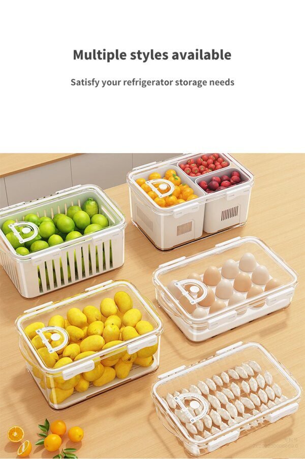 Boite de rangement scellée pour réfrigérateur