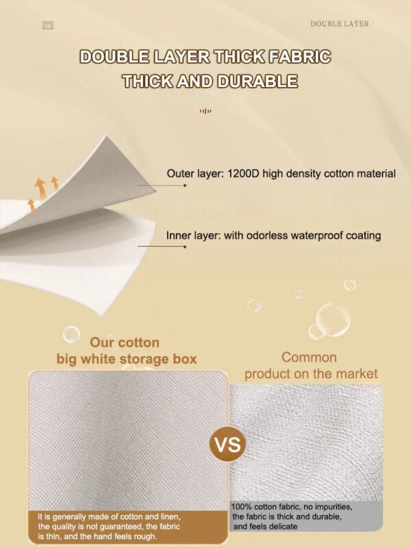 38983-057628.jpg Boite de rangement pliable en tissu pour vêtements