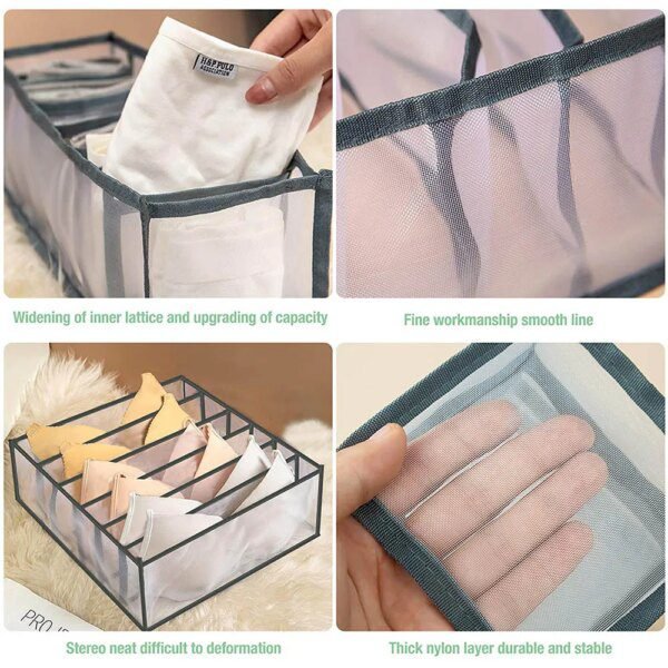 Organisateur de placard pour sous-vêtements et chaussettes