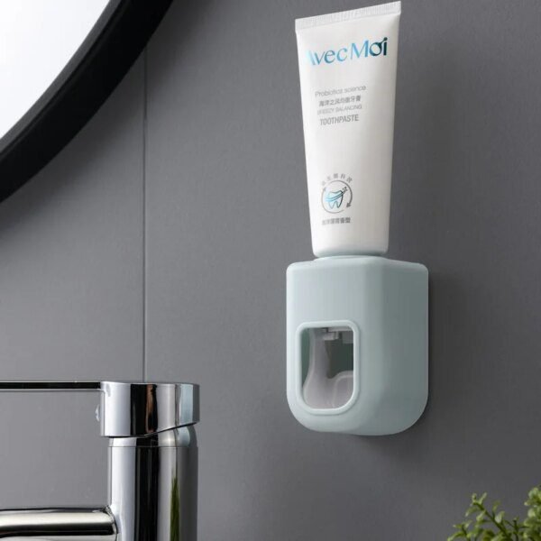 Distributeur Automatique de Dentifrice pour Salle de Bain, Presse-dentifrice Créatif et Étanche pour Paresseux, Accessoires Mural