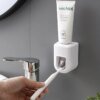 Distributeur Automatique de Dentifrice pour Salle de Bain, Presse-dentifrice Créatif et Étanche pour Paresseux, Accessoires Mural