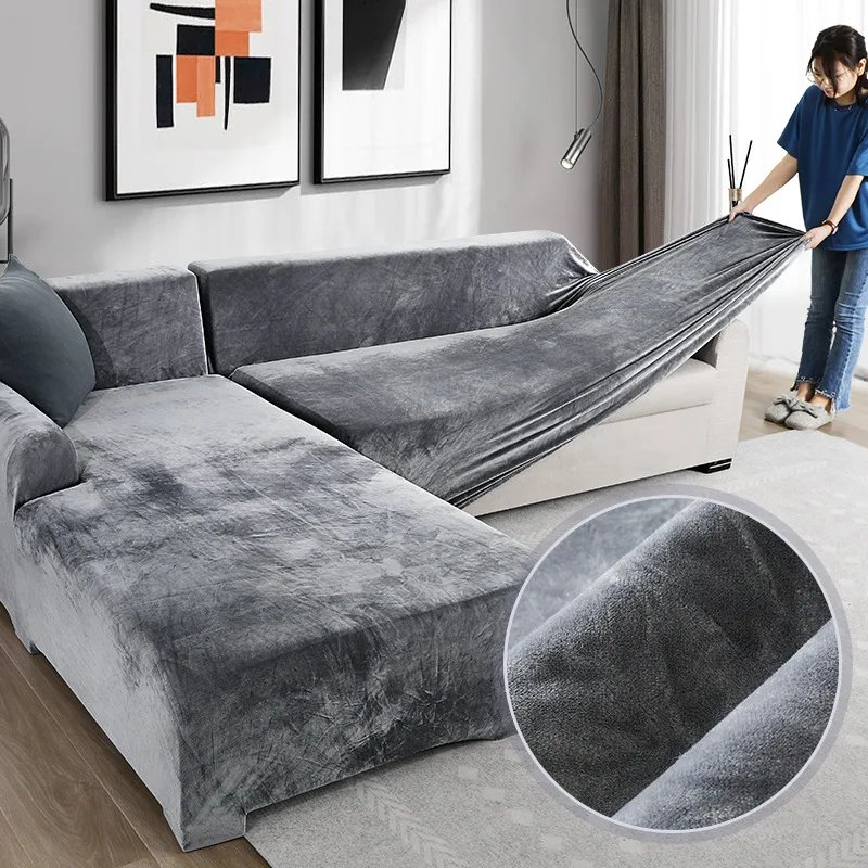Salon canapé extensible housse — housse de canapé extensible pour canapé et fauteuil 1/2/3/4 places, pour salon, compatible avec canapé d'angle | home20.fr