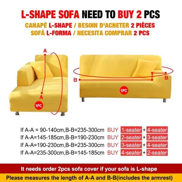 housse de canapé extensible pour canapé et fauteuil