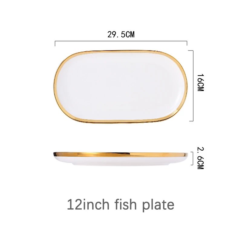12inch fish plate