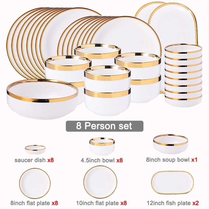 8 person set