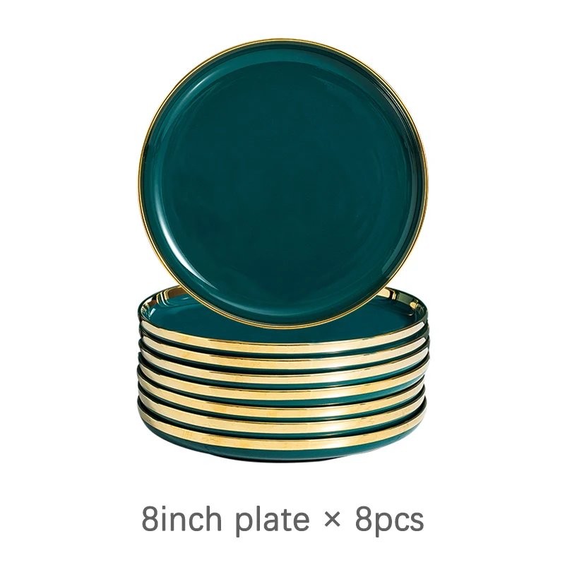 8inch plate 8pcs