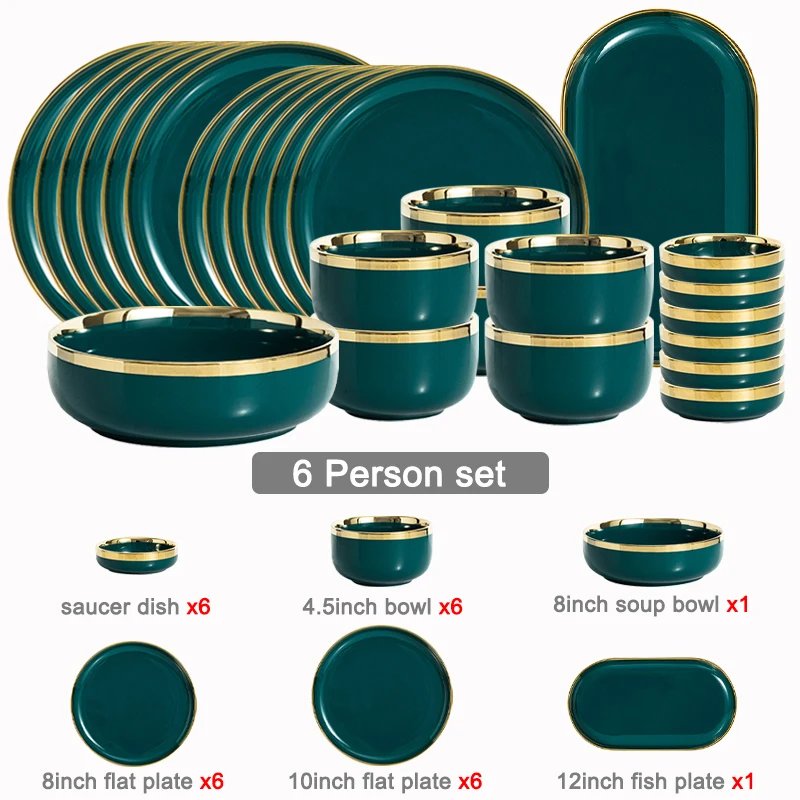 6 person set