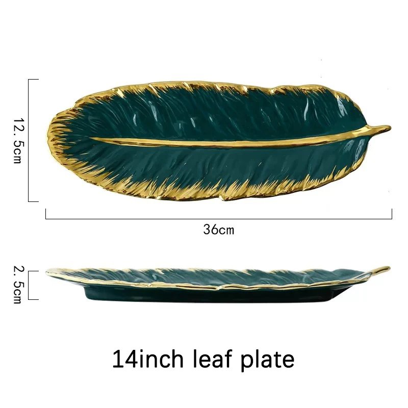 14inch Leaf Plate