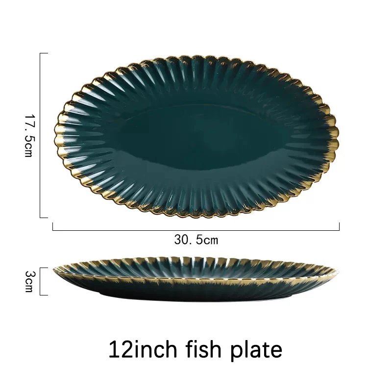 12inch fish plate