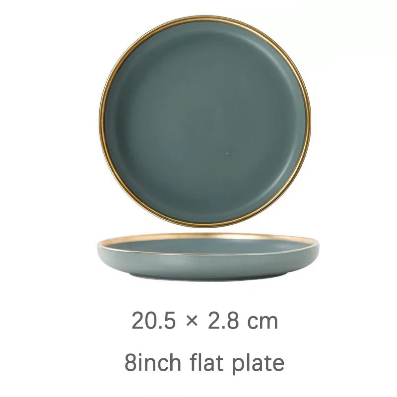 8inch flat plate