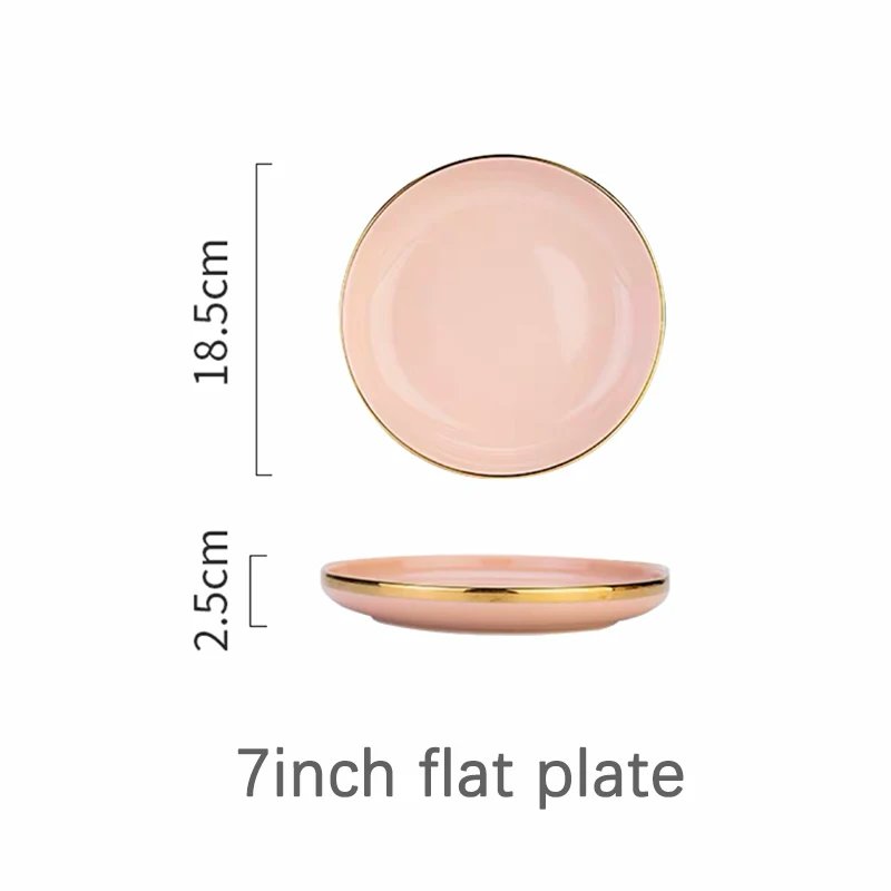 7-inch flat Plate