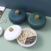 Plateau de stockage de nourriture assiette de fruit secs plateau de service