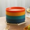 Assiette à Dessert en plastique pour Sauce ménagère