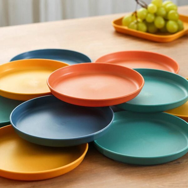 Assiette à Dessert en plastique pour Sauce ménagère