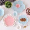 assiette japonaise Sakura en porcelaine
