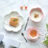 assiette japonaise Sakura en porcelaine