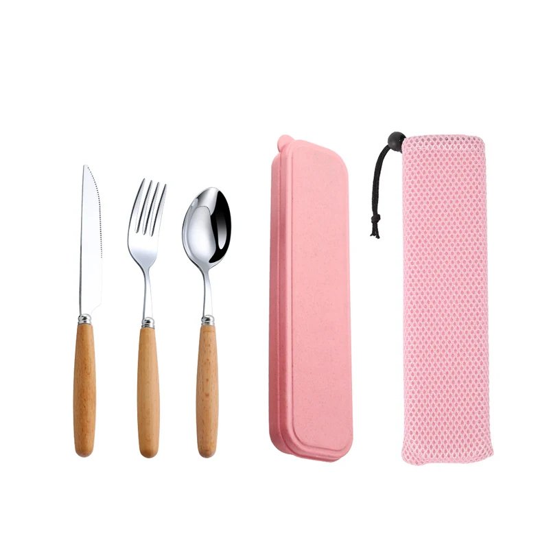 Pink Knife Set