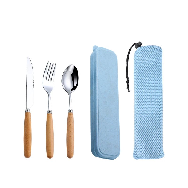 Blue Knife Set