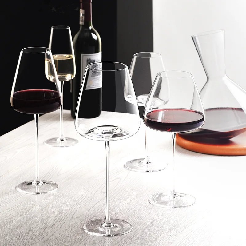 Rouge verre vin ustensile de — verre à vin rouge de 500 à 600Ml, niveau de Collection | home20.fr
