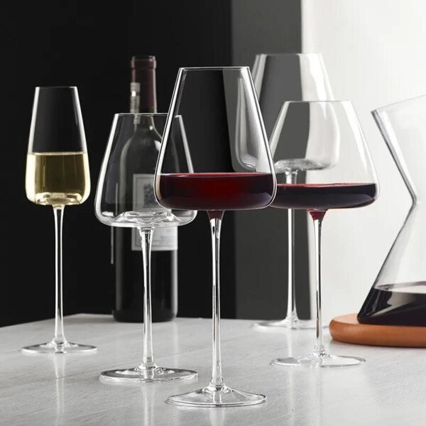 verre à vin rouge de 500 à 600Ml, niveau de Collection