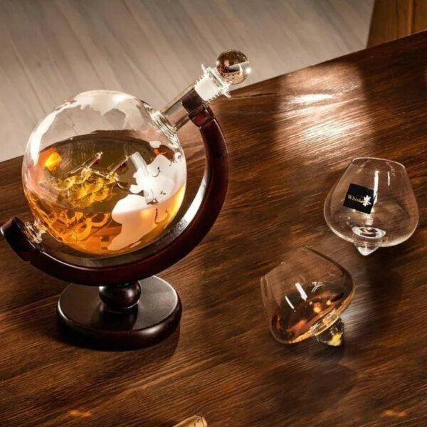 coffret verre à whisky , carafe à vin globe, verre en cristal