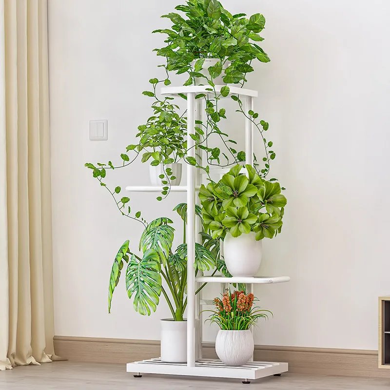 support de plante en Pot, 4 niveaux 5, pour jardin - Support pot de fleur chez home20.fr