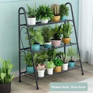 etagere a plante, présentoir à chaussures