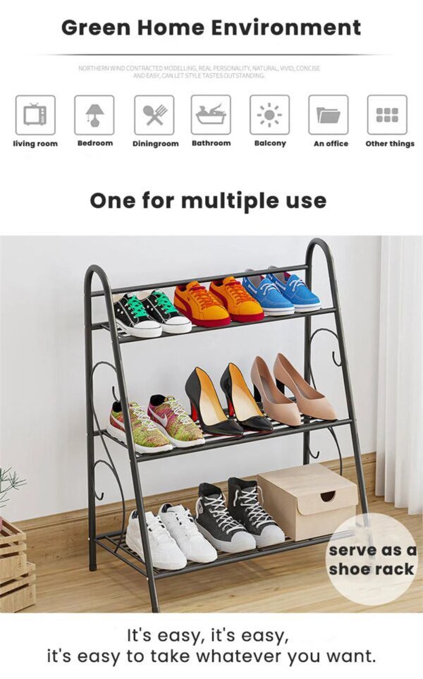 etagere a plante, présentoir à chaussures