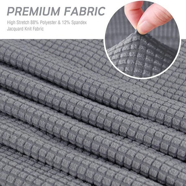 Housse de canapé extensible pour canapé-lit, sans accoudoirs