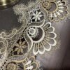 Nappe en dentelle brodée pour table, meuble TV ou commode – Européenne