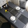 Nappe de table basse nordique, minimaliste et moderne