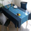 Nappe de table basse nordique, minimaliste et moderne
