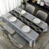 Nappe de table basse nordique, minimaliste et moderne