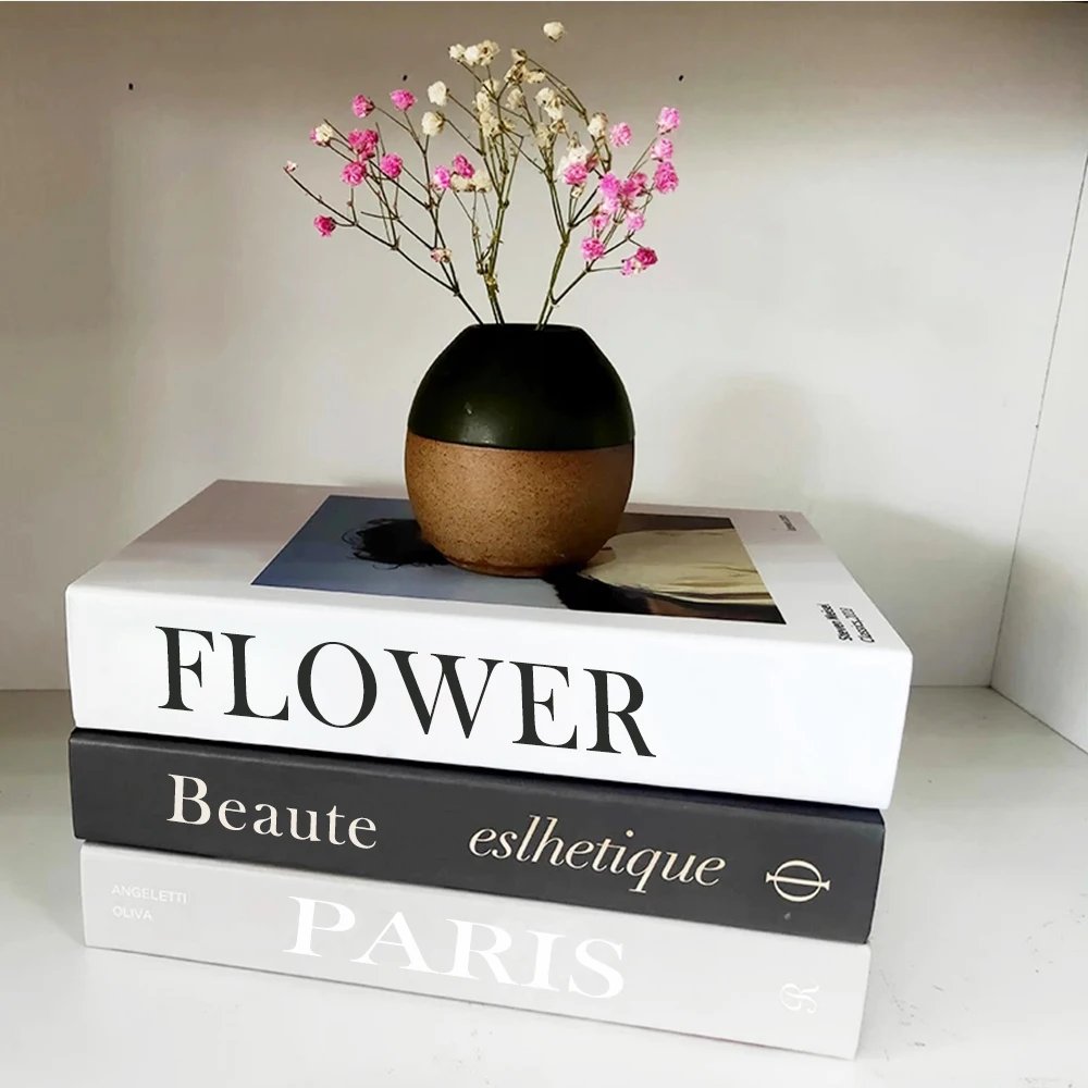 Faux livre décoration salon 4524 — Faux Livre deco à la Mode pour la Décoration de la Maison | home20.fr