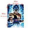 Peinture sur toile de Goku Vegeta