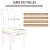45722-ef6784.jpg Housse de chaise de salle à manger élastique en Spandex extensible