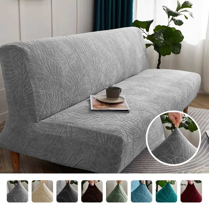 Lavable clic clac housse — Housse clic clac extensible pour canapé et lit, en Jacquard, lavable, pour salon, Futon, moderne, pour maison, hôtel | home20.fr
