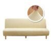 Housse clic clac de protection extensible pour canapé-lit pliant, grande taille